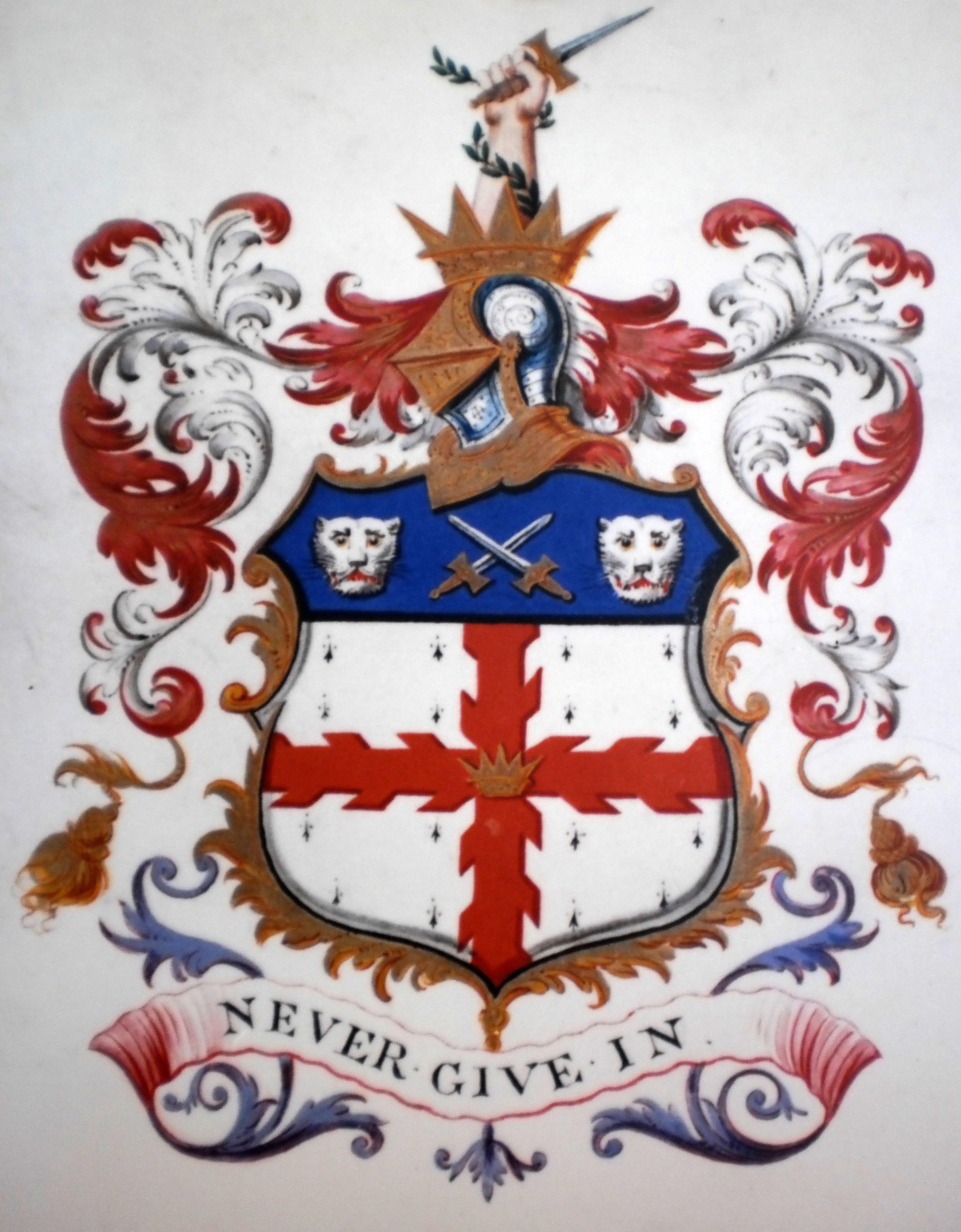 Original Lawrence College crest