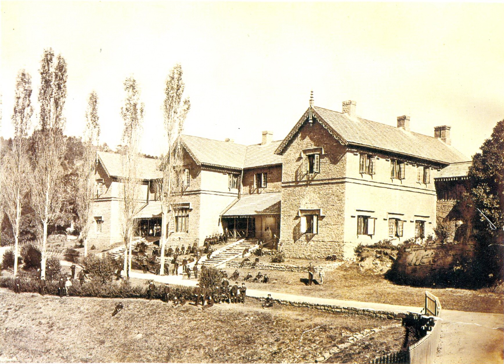 Preparatory School block, c. 1875