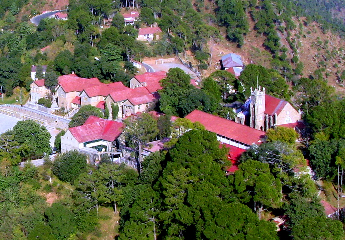 Aerial view of the Preparatory School